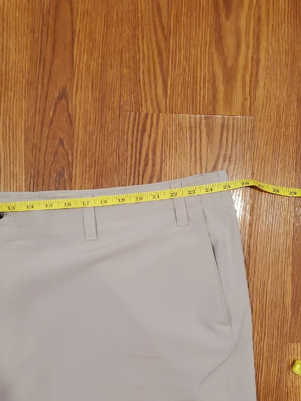 Callaway Tan Flat-Front Golf Shorts